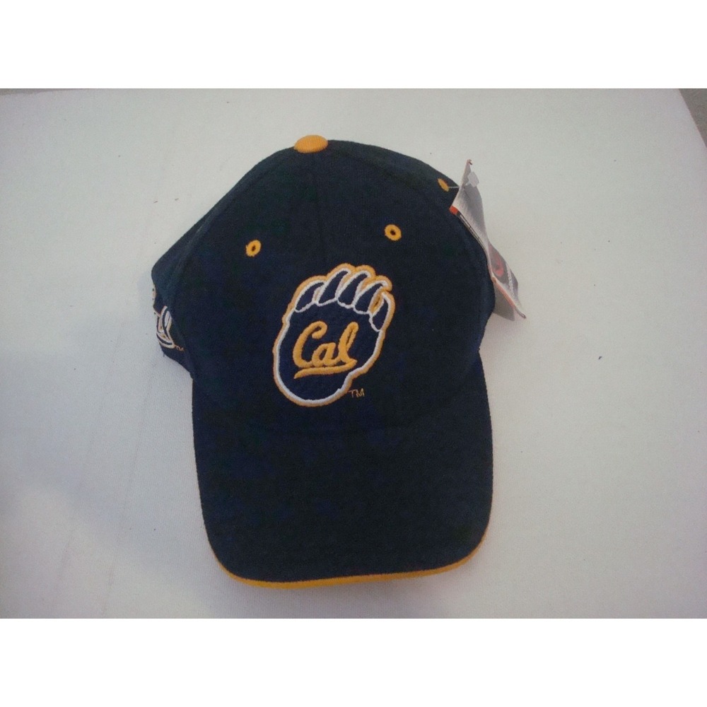 CAL CALIFORNIA BEARS GOLDEN COLLESIUM  Y2K  HAT CAP VINTAGE DEADSTOCK‎ B5